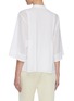 Back View - Click To Enlarge - VINCE - Panelled mandarin collar top