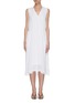 Main View - Click To Enlarge - VINCE - V neck sleeveless dress