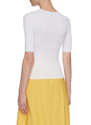 Back View - Click To Enlarge - VINCE - Broomstick pleat sweater