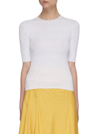 Main View - Click To Enlarge - VINCE - Broomstick pleat sweater