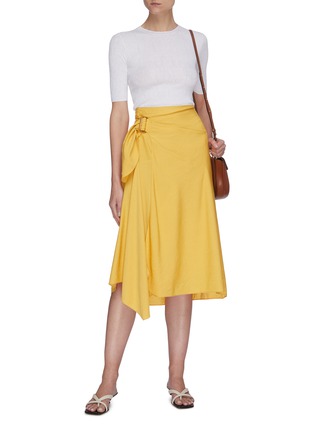 Figure View - Click To Enlarge - VINCE - Broomstick pleat sweater