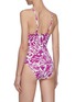 Back View - Click To Enlarge - ERES - Mantaray coral print one piece swimsuit