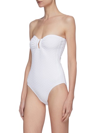 bustier one piece swimsuit