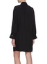 Back View - Click To Enlarge - VINCE - Flare sleeve utility shirt dress