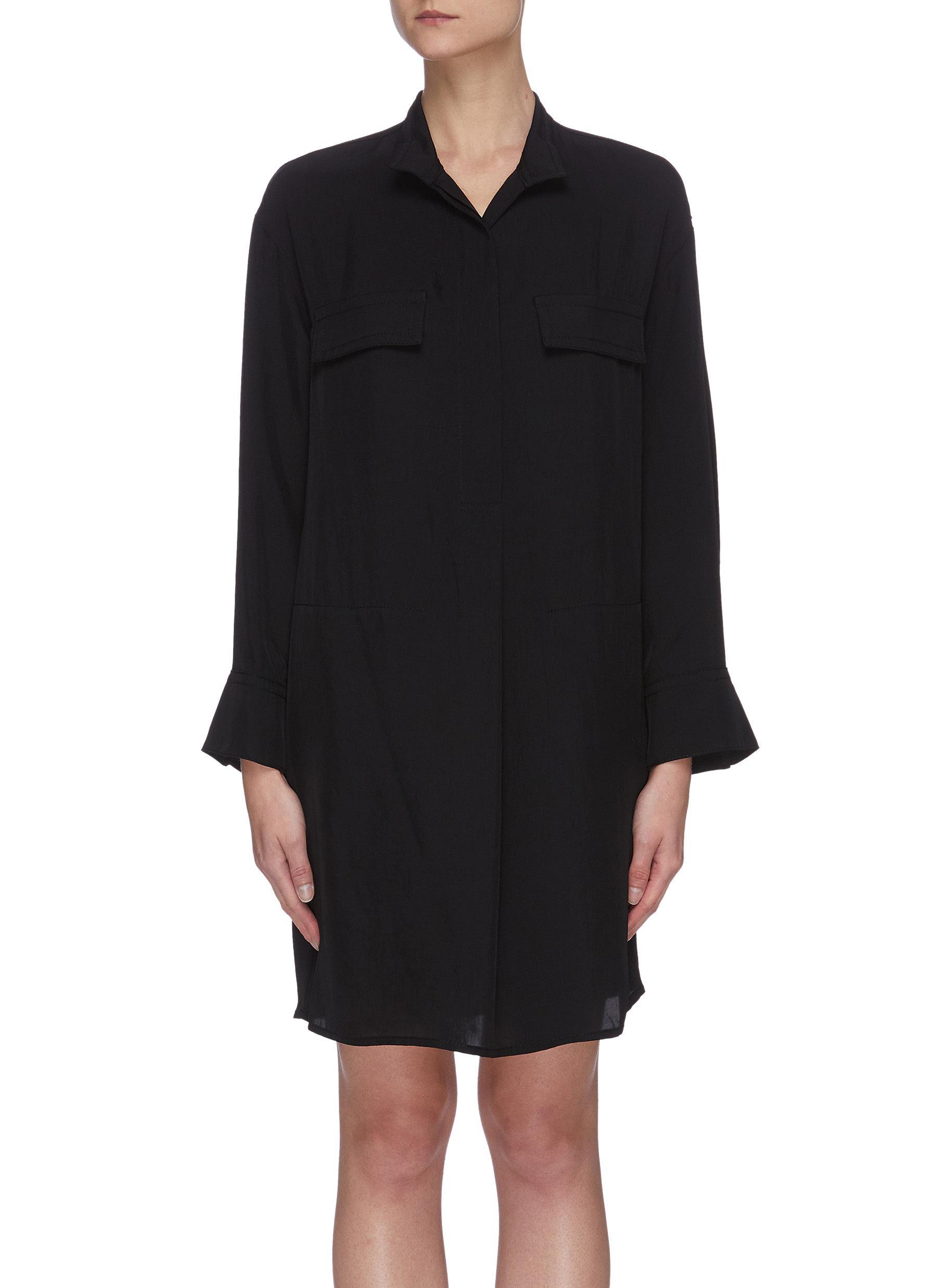 utility shirt dress womens