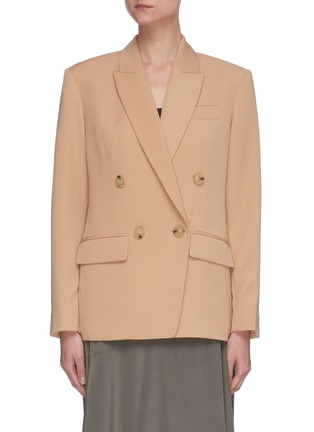 Main View - Click To Enlarge - VINCE - Peak lapel double breasted blazer