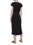 Back View - Click To Enlarge - VINCE - Drawstring waist dress