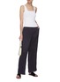 Figure View - Click To Enlarge - VINCE - Hammered satin wide leg lounge pants