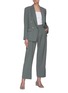 Figure View - Click To Enlarge - VINCE - Peak lapel double breasted blazer