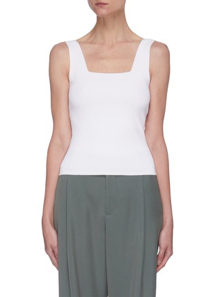 Main View - Click To Enlarge - VINCE - Square neck tank top