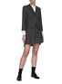 Figure View - Click To Enlarge - THOM BROWNE  - Classic single breast wool blazer