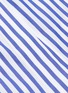  - VICTORIA BECKHAM - Butterfly Collar Stripe Fitted Shirt