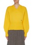 Main View - Click To Enlarge - VICTORIA BECKHAM - Seamless V-neck Wool Sweater