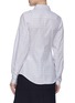 Back View - Click To Enlarge - VICTORIA BECKHAM - Butterfly Collar Check Shirt
