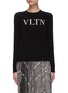 Main View - Click To Enlarge - VALENTINO GARAVANI - VLTN sequin star logo knit sweater