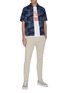 Figure View - Click To Enlarge - DENHAM - YORK FREE MOVE' slim tapered chino pants