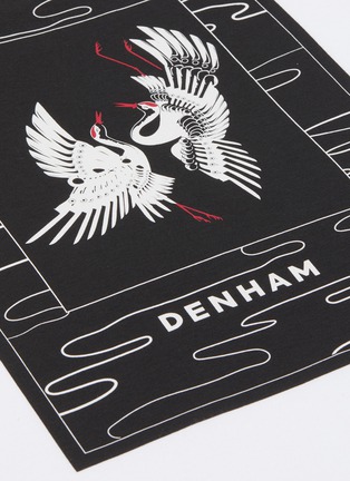 - DENHAM - 'Crane' graphic print T-shirt