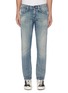 Main View - Click To Enlarge - DENHAM - 'Razor' bleach wash skinny jeans