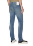 Back View - Click To Enlarge - DENHAM - 'Bolt' distressed sand wash skinny jeans