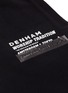  - DENHAM - 'Worship Tradition' slogan print drawstring waist sweatshorts