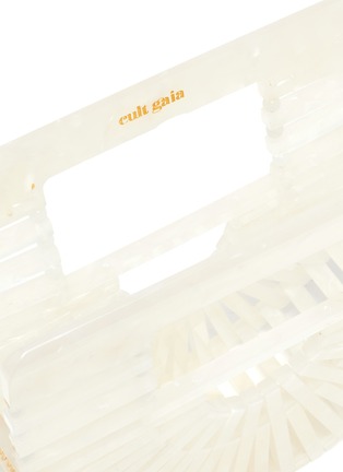 Detail View - Click To Enlarge - CULT GAIA - Ark Nano acrylic crossbody chain belt bag