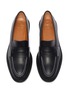 Detail View - Click To Enlarge - ATP ATELIER - Monti' contrast stitching leather loafers