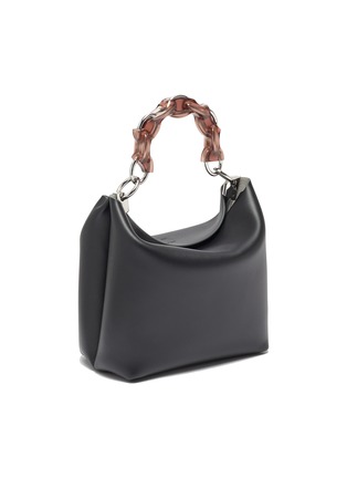 Figure View - Click To Enlarge - DANSE LENTE - 'Ela' Link chain top handle leather bag
