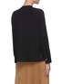 Back View - Click To Enlarge - VINCE - Slim band collar blouse