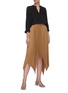Figure View - Click To Enlarge - VINCE - Slim band collar blouse