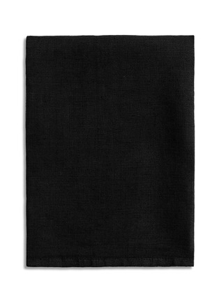 Main View - Click To Enlarge - L'OBJET - Linen napkins – Black