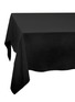 Main View - Click To Enlarge - L'OBJET - Sateen Medium Linen Tablecloth – Black