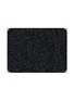 Main View - Click To Enlarge - SLASH OBJECTS - Brass Corner Rubber Desk Mat – Speckled Black