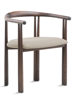 Detail View - Click To Enlarge - JASON MILLER - Elliot Danish Oiled Walnut Dining Chair