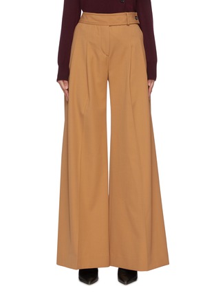 Main View - Click To Enlarge - VICTORIA, VICTORIA BECKHAM - High-waisted wide leg suiting pants
