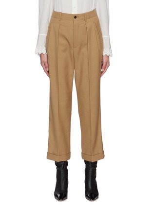 Main View - Click To Enlarge - SAINT LAURENT - Wide straight leg suiting pants