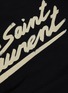  - SAINT LAURENT - Logo print hoodie