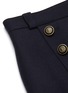 Detail View - Click To Enlarge - SAINT LAURENT - Button mini skirt