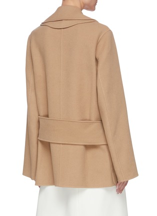 Back View - Click To Enlarge - JIL SANDER - Layered double breasted jacket