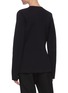 Back View - Click To Enlarge - JIL SANDER - Button detail double breasted V-neck cardigan