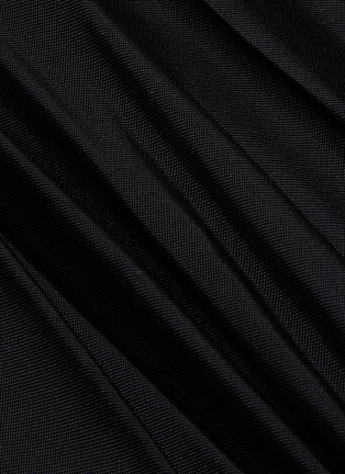 Detail View - Click To Enlarge - JIL SANDER - Wrap Front Gathered Waist Pleated Dress