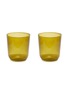 Main View - Click To Enlarge - R+D LAB - LUISA VINO GLASS SET – Citrine green