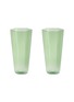 Main View - Click To Enlarge - R+D LAB - Nini bevanda glass set – Damine Green