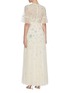 Back View - Click To Enlarge - NEEDLE & THREAD - 'Ether' galaxy stars bead embellished gown