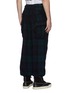 Back View - Click To Enlarge - SACAI - Asymmetric pocket belted flannel pants