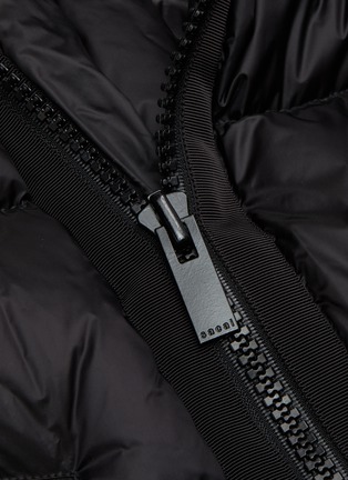  - SACAI - Asymmetric zip front high neck puffer jacket