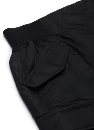  - SACAI - Double slit cargo pocket MA-1 pencil skirt