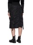 Back View - Click To Enlarge - SACAI - Double slit cargo pocket MA-1 pencil skirt