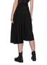 Back View - Click To Enlarge - SACAI - Pleated side tailored belted culotte pants