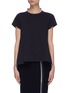 Main View - Click To Enlarge - SACAI - Pleat back panelled T-shirt
