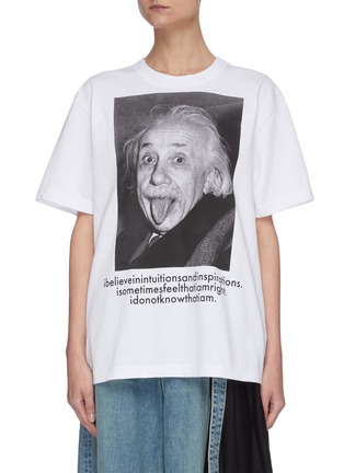 Main View - Click To Enlarge - SACAI - Einstein' graphic print T-shirt
